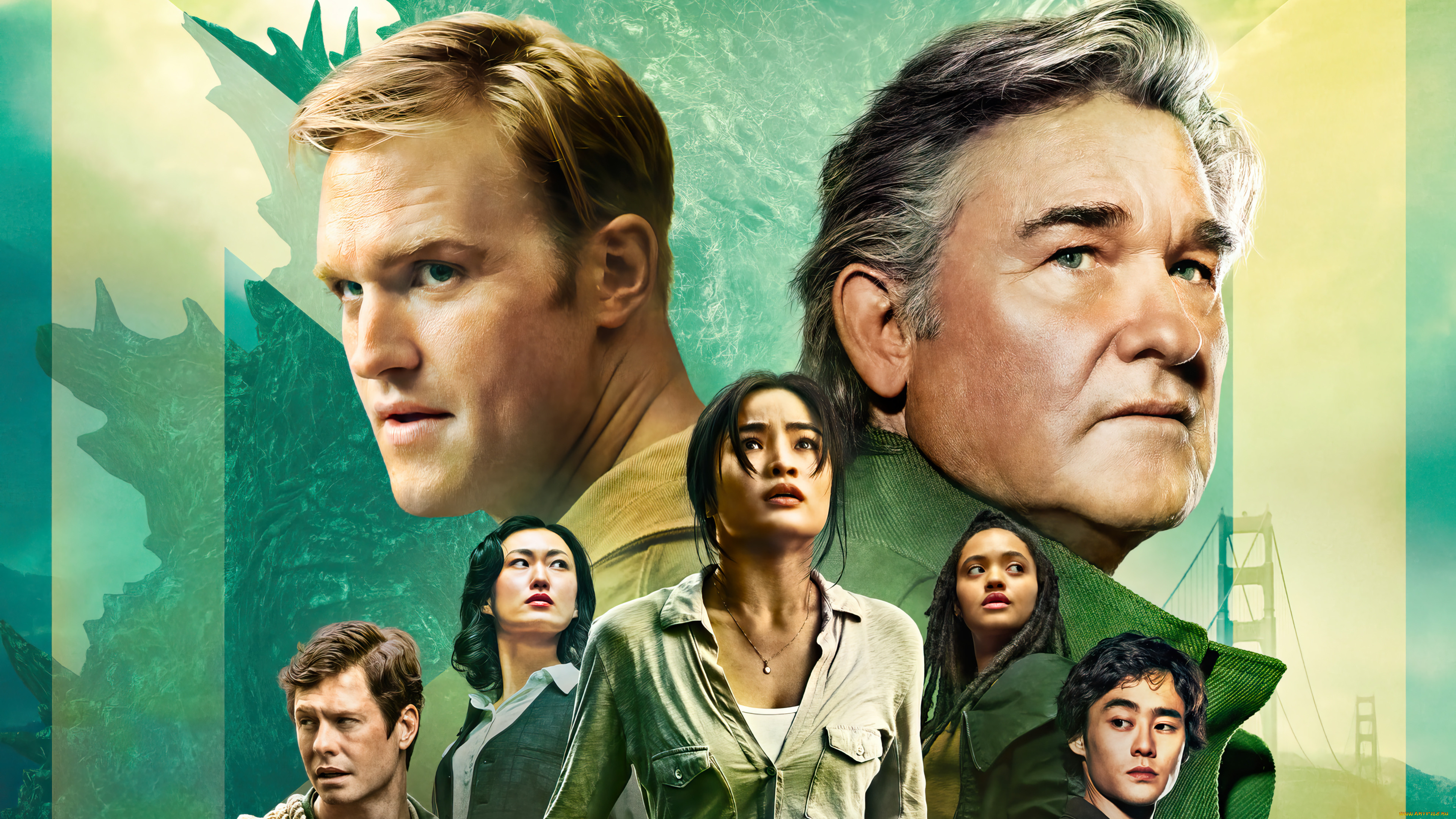 monarch,  legacy of monsters ,  2023  ,  ,  legacy of monsters, , , , e, apple, tv, , , anna, sawai, kurt, russell, ren, watabe